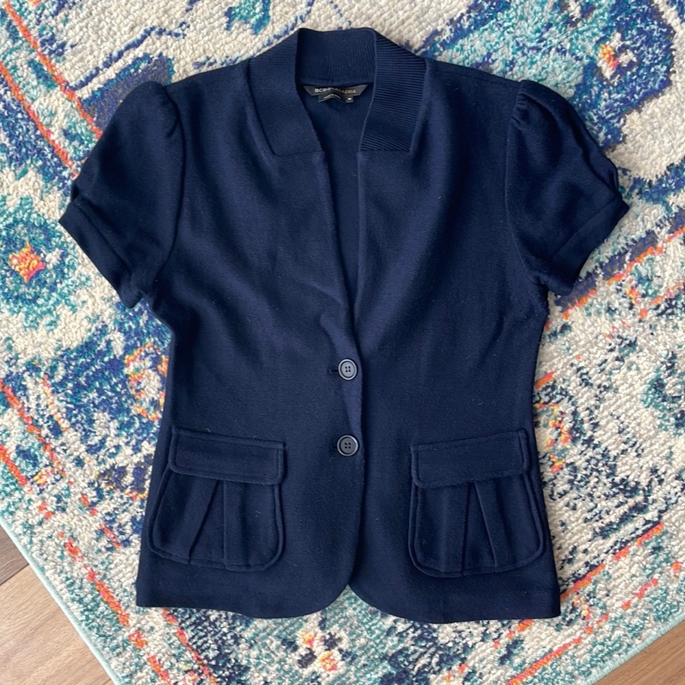 BCBG Maxazria Short Sleeved Sweater